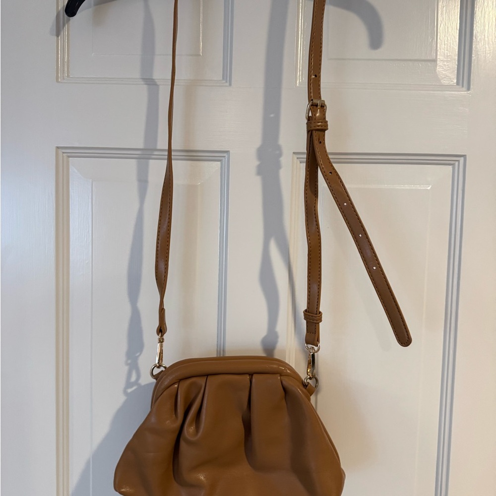 Brown Leather Shoulder Bag